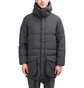 Snow Peak Recycled Nylon Ripstop Down Coat (Schwarz)