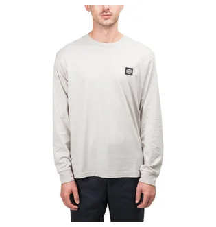 Stone Island Patch Logo Longsleeve (Taupe)