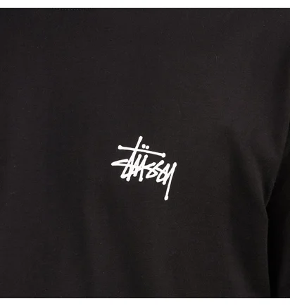 Stüssy Basic Tee (Schwarz)