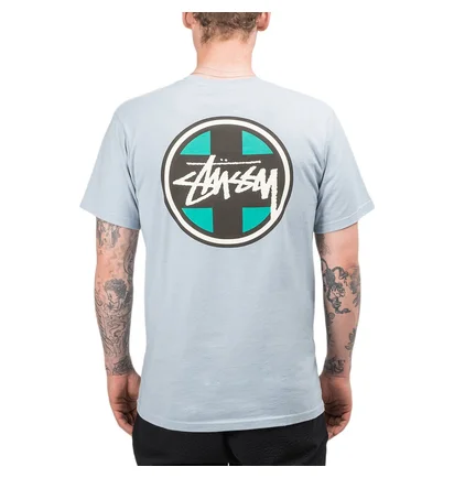 Stüssy Cross Dot Tee (Blau)