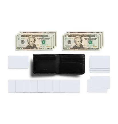 Bellroy Hide and Seek Wallet LO-RFID (Schwarz)