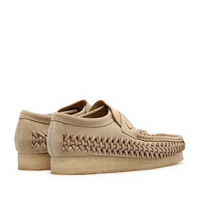 Clarks Originals Wallabee Loafer Weave (Beige)