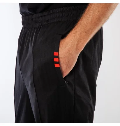 adidas by Alexander Wang Tracksuit Pants (schwarz / rot)