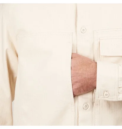 Carhartt WIP L/S Charter Shirt (Natural)