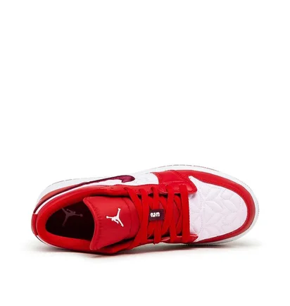 Air Jordan 1 Low SE (GS) (Rot / Weiß)