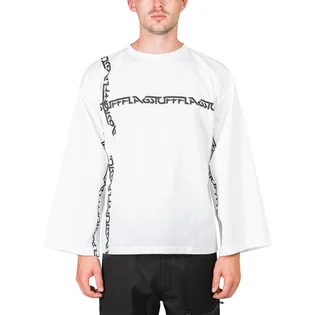 Flagstuff 'Big Line' L/S Tee (Weiß)