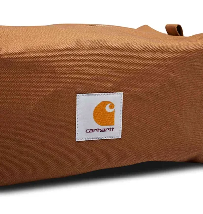 Carhartt WIP Canvas Washbag (Braun)