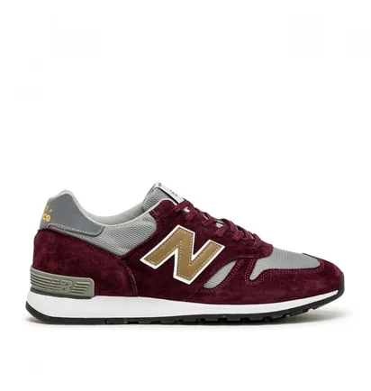 New Balance M670 BGW 'Made in England' (Burgundy / Grau)