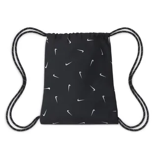 Nike Heritage Gymbag (Schwarz / Weiß)