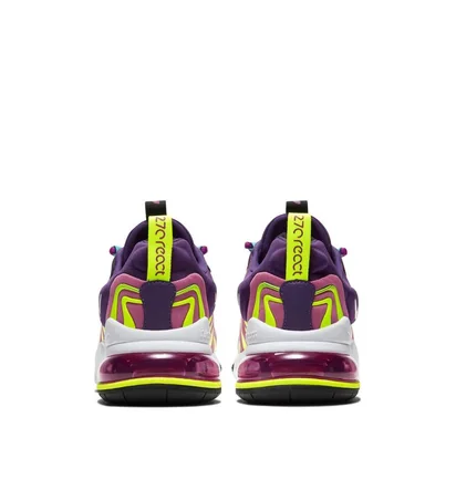 Nike WMNS Air Max 270 React ENG (Lila / Gelb)