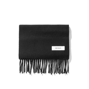Norse Projects Lambwool Scarf (Schwarz)