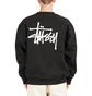 Stüssy Basic Stüssy Crew (Schwarz)