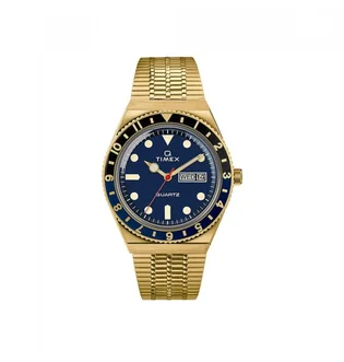 Timex Archive Q Diver Reissue 38mm (Gold / Schwarz / Blau)