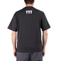The Trilogy Tapes TTT Tetris Teeth T-Shirt (Schwarz / Glow in the Dark)