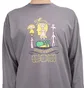 Brain Dead Ants Longsleeve (Grau / Lila)
