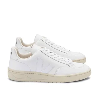 Veja V-12 Leather (Weiß)