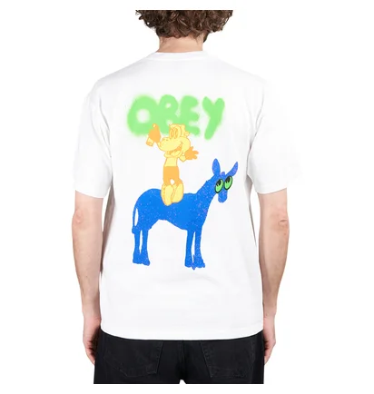 Obey Donkey T-Shirt (Weiß)