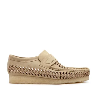 Clarks Originals Wallabee Loafer Weave (Beige)