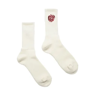 by Parra 1976 Logo Crew Socks (Weiß / Rot)