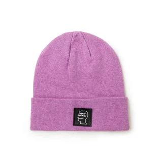Brain Dead Logo Head Wool Beanie (Lavendel)