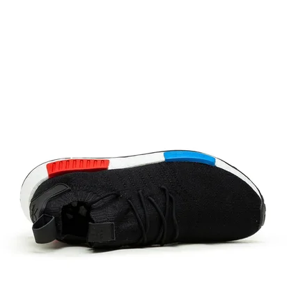 adidas NMD_R1 Primeknit (Schwarz / Weiß)