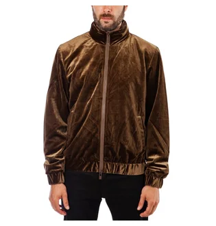Han Kjobenhavn Track Top Velvet (Cognac)