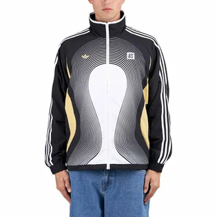 adidas x NTS TG Track Top (Schwarz / Weiß / Gold)