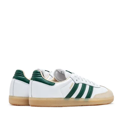adidas Samba OG (Weiss / Grün)