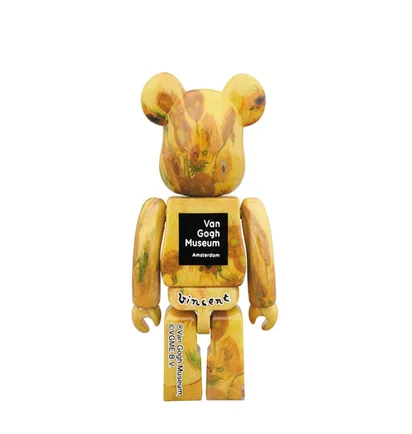Medicom 100% + 400% Van Gogh Sunflowers Be@rbrick Toy