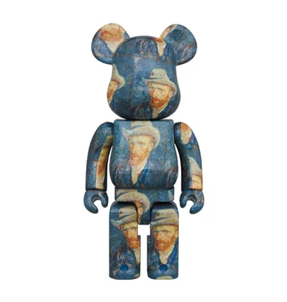 Medicom 1000% Van Gogh Museum Self Portrait Be@rbrick Toy