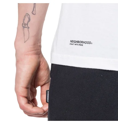 Neighborhood Classic 3Pac / C-Crew T-Shirt (Weiß)