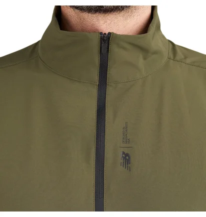 New Balance Fortitech Woven Pullover (Grün)