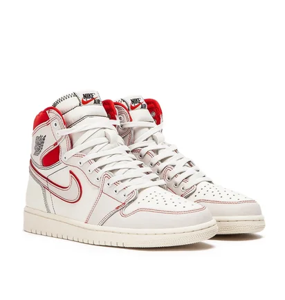 Nike Air Jordan 1 Retro High OG 'Phantom' (Weiß / Rot)
