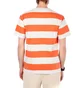 Norse Projects Johannes Wide Stripe (Rot / Hellbeige)
