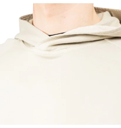 Stone Island Ghost Piece Cotton Stretch Fleece Hoodie (Beige)