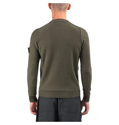 Stone Island Knit Pullover (Dunkelgrün)