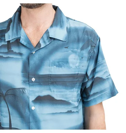 Stüssy Island Shirt (Blau)