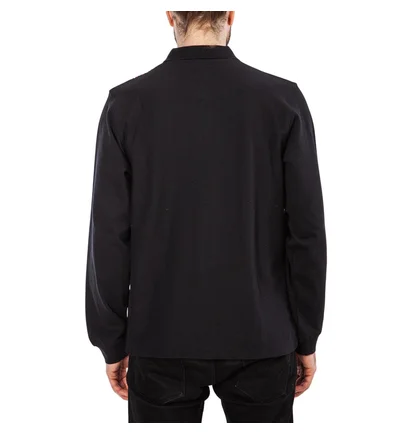 Stüssy Simon LS Zip Polo (Schwarz)