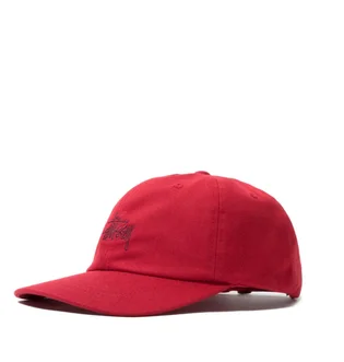 Stüssy Stock Low Pro Cap (Red)