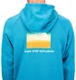 The North Face M Raglan Red Box Hoodie (Blau / Weiß)