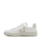Veja WMNS V-12 Leather (Weiß / Beige)