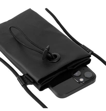 côte&ciel Alu Obsidian Pouch (Schwarz)