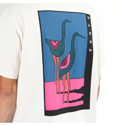 by Parra The Stand Off T-Shirt (Beige)