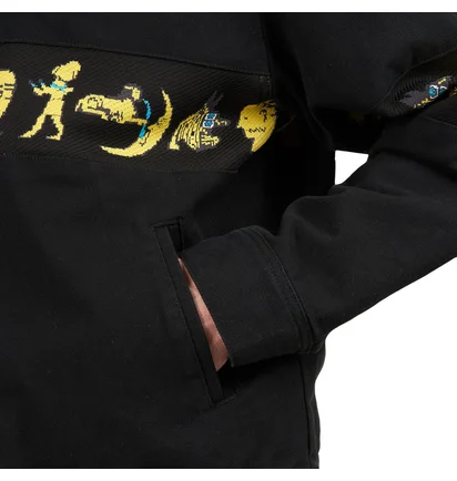 Brain Dead Egyptian Canvas Jacket (Schwarz)