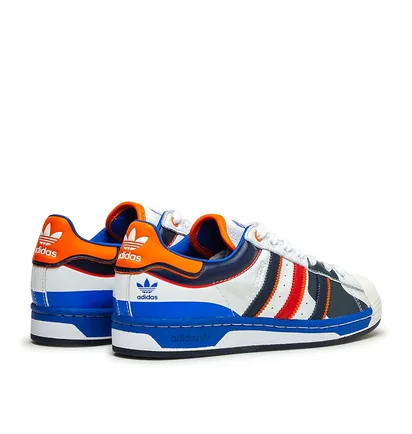 adidas Superstar 'Starting Five' (Weiß / Blau / Rot)