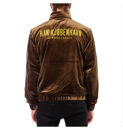 Han Kjobenhavn Track Top Velvet (Cognac)