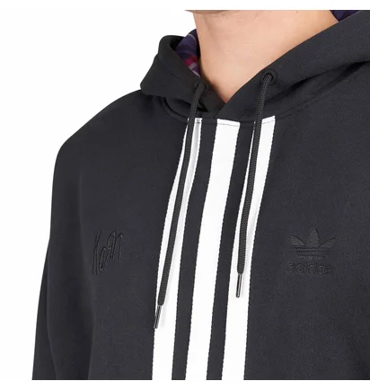 adidas x KORN Hoodie (Schwarz / Weiss / Multi)