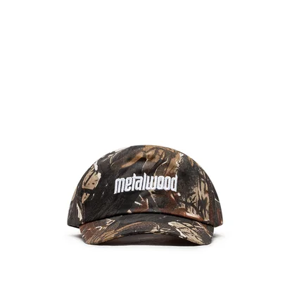 Metalwood Logo 5-Panel Hat (Camo)