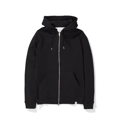 Norse Projects Vagn Zip Hoodie (Schwarz)