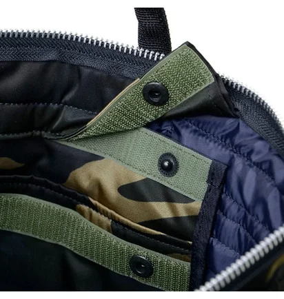 Porter by Yoshida Counter Shade Helmet Bag (Woodland Khaki)